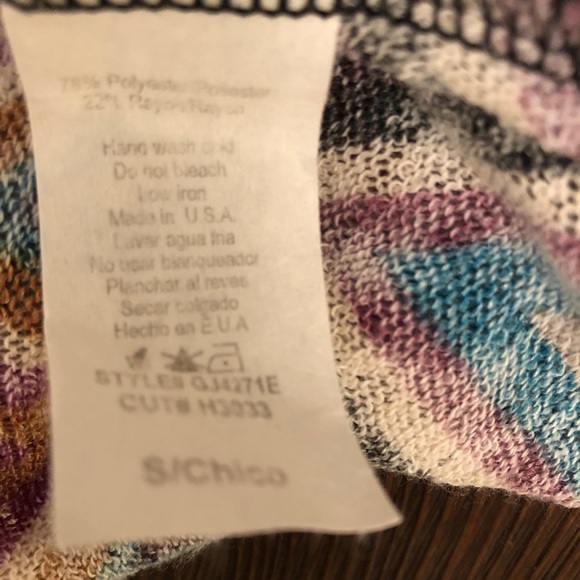 Karlie Aztec Design Long Sleeve Cardigan - Picture 11 of 12